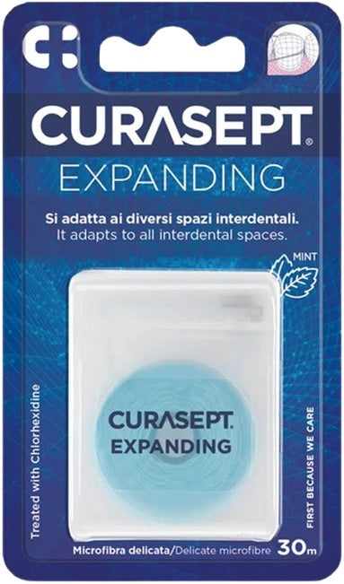 Curasept floss expanding