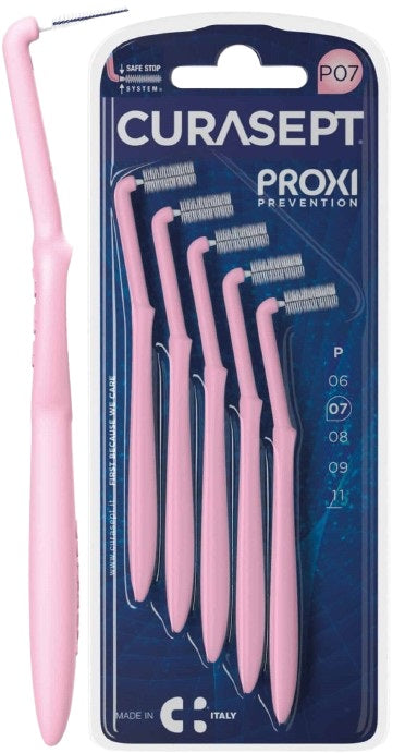 Curasept proxi angle p07 rosa/pink 5 pezzi