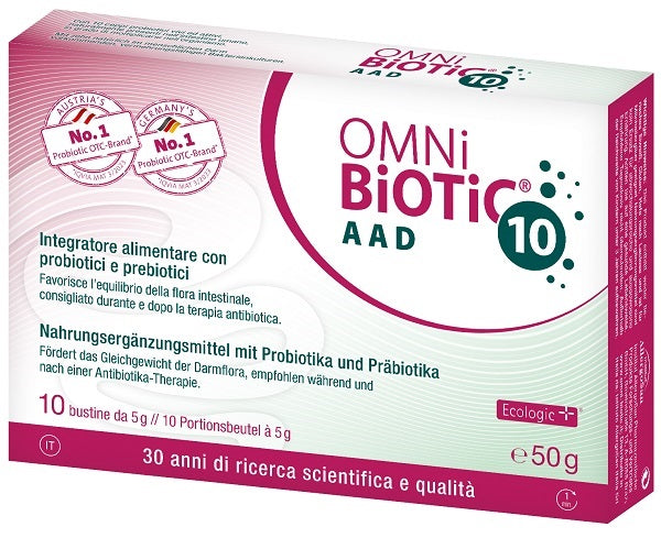 Omni biotic 10 aad 10 bustine da 5 g