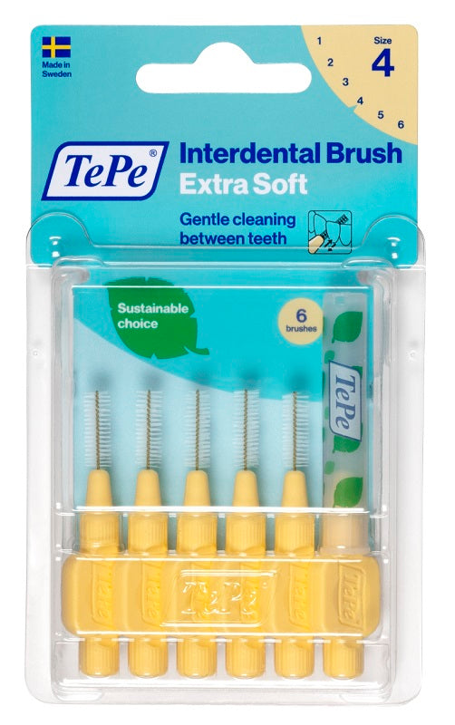 Tepe scovolino xsoft giallo 0,7mm 6 pezzi