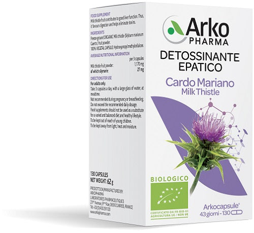 Arko capsule cardo mariano bio 130 capsule
