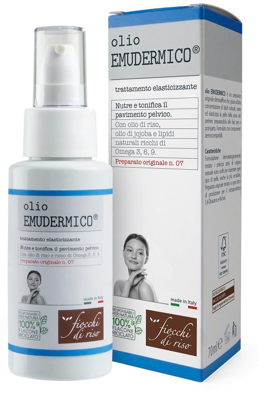 Fiocchi di riso olio emudermico elasticizzante 70 ml