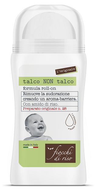Fiocchi di riso talco non talco roll-on