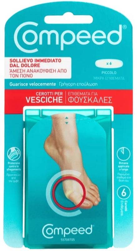 Compeed vesciche piccolo 6pz