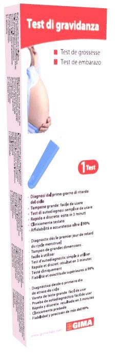 Test gravidanza midstream sing