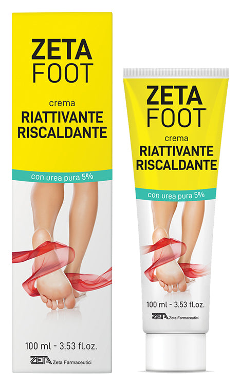 Zetafoot crema riattiva riscaldante 100 ml
