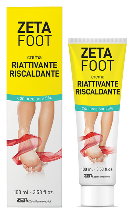 Zetafoot crema riattiva riscaldante 100 ml