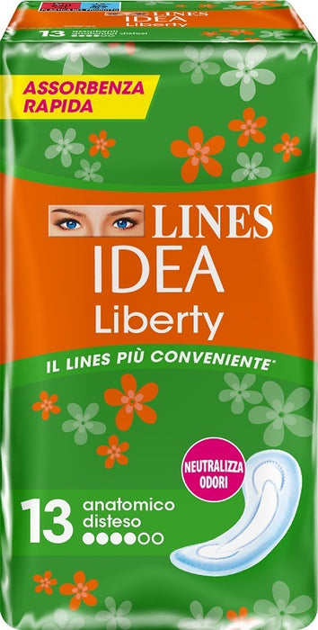 Lines idea liberty dwct anatomici 13 pezzi