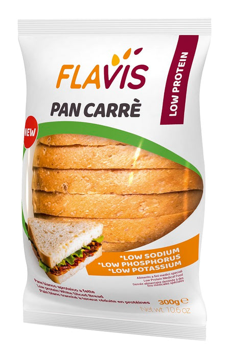 Flavis pan carre' aproteico 300 g