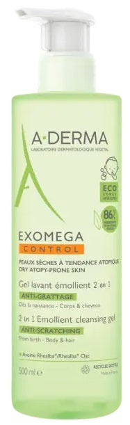 Exomega control gel lavant 2in1 500 ml