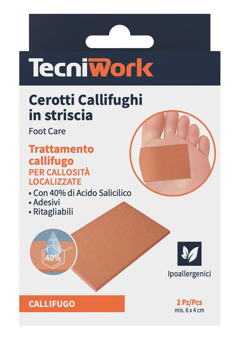 Cerotti callifughi in striscia confezione da 2 pezzi