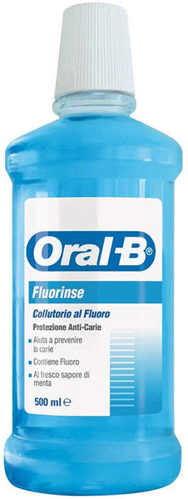 Oralb fluorinse collutorio anti carie 500 ml