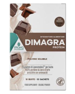 Dimagra protein cioccolato 10 buste