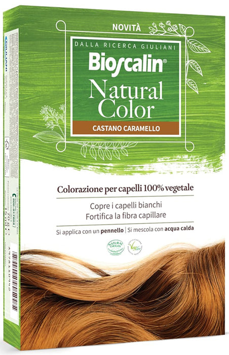 Bioscalin natural color castano caramello 70 g