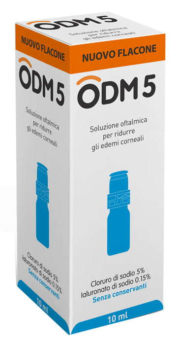 Odm5 soluzione oftalmica iperosmolare senza conservanti 10 ml
