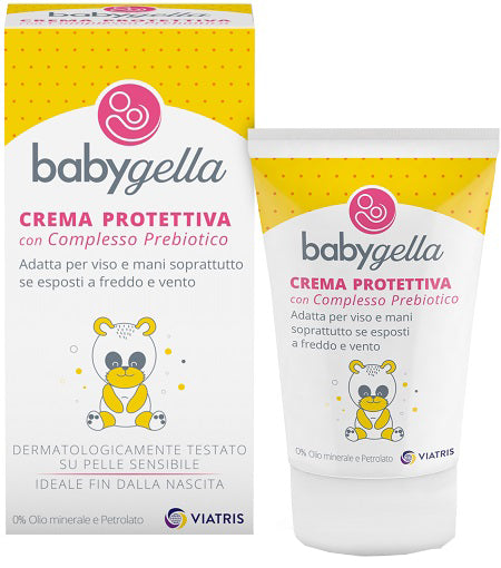 Babygella prebiotic crema protettiva viso e mani 50 ml