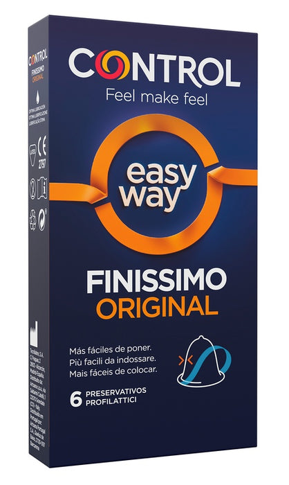 Profilattico control easy way finissimo original 6 pezzi