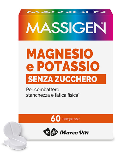 Magnesio potassio s/zucch60cpr