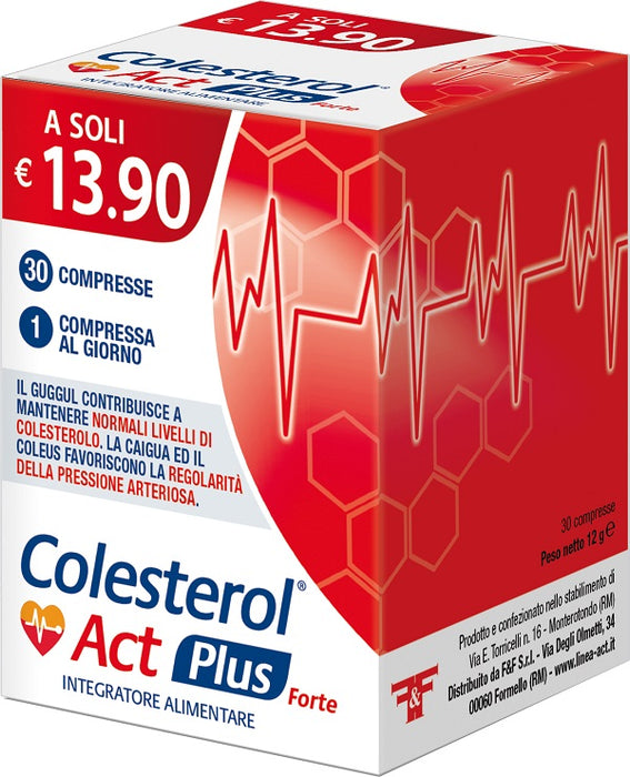Colesterol act plus forte 30 compresse