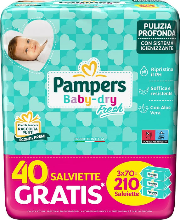 Baby fresh formula esclusiva 210 pezzi