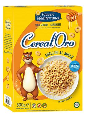 Piaceri mediterranei cerealoro anellini miele 300 g