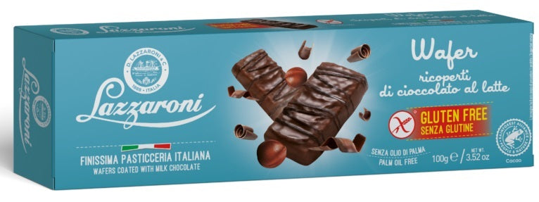 Wafers ricoperti di cioccolato 100 g