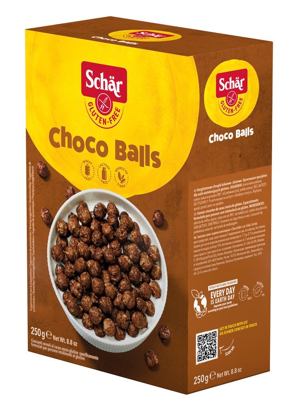 Schar choco balls cereali senza lattosio 250 g