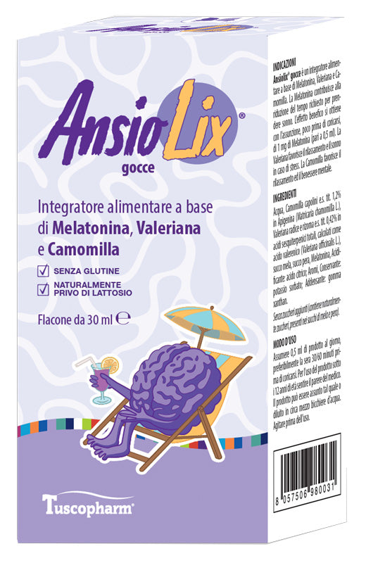 Ansiolix gocce flaconcino 30 ml