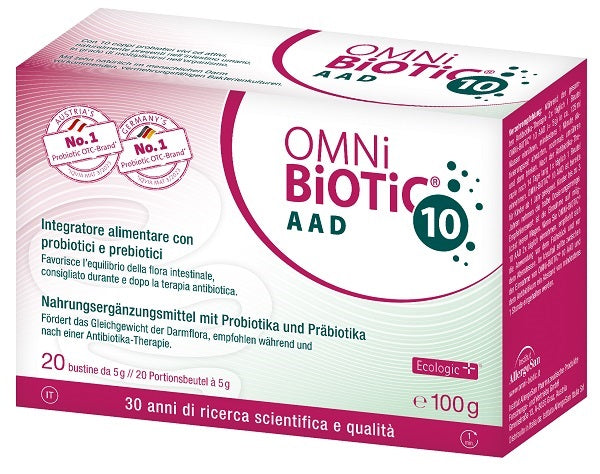 Omni biotic 10 aad 20 bustine da 5 g