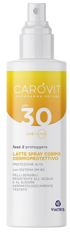 Carovit programma solare latte corpo spf30 200 ml