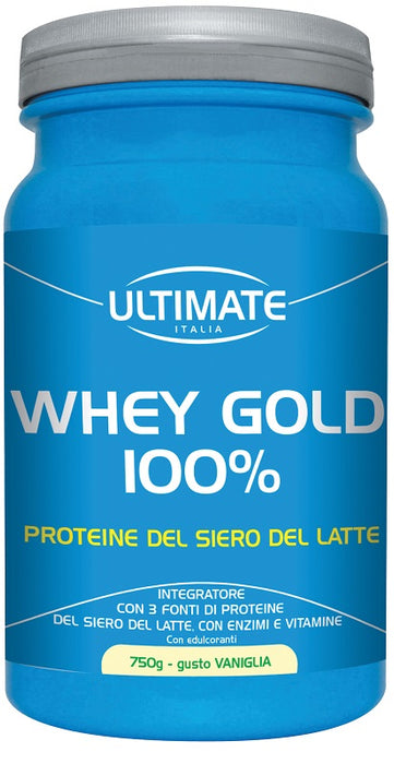 Ultimate whey gold 100 % vaniglia 750 g