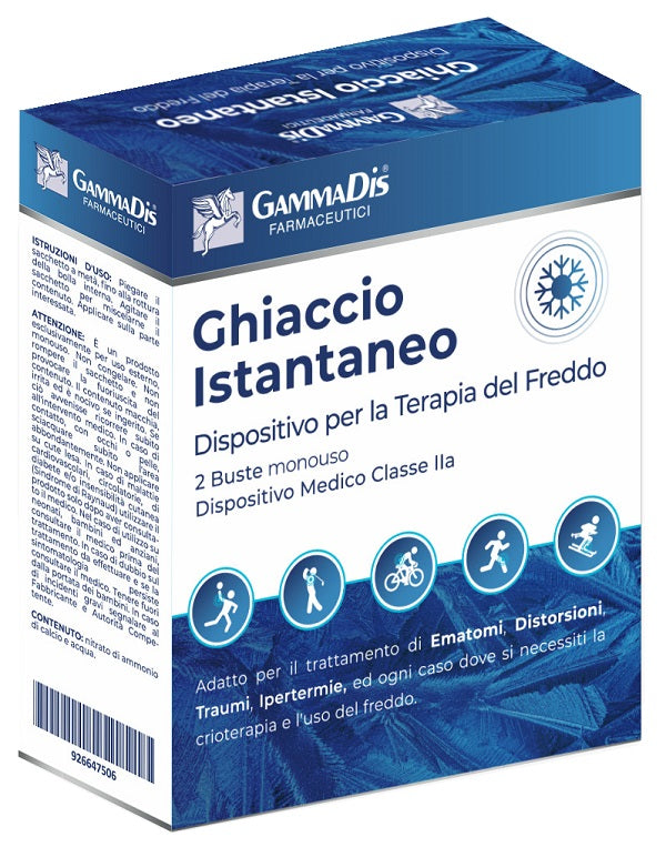 Ghiaccio istantaneo tnt gammadis 2 pezzi gammadis