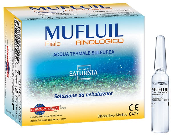 Mufluil rinologico 15 fiale 2 ml