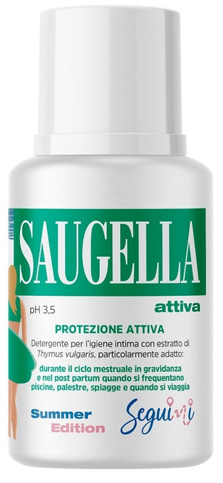 Saugella attiva ph 3,5 protezione attiva detergente igiene intima 100 ml