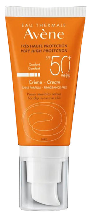 Avene sol crema spf50+ senza profumo nuova formula 50 ml