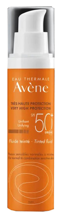 Avene sol fluido spf50+ colorato nuova formula 50 ml