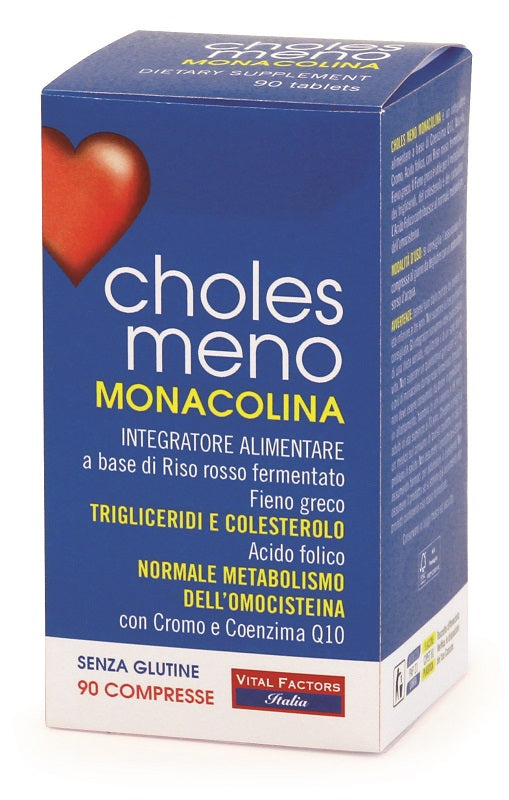 Choles meno monacolina 90 compresse