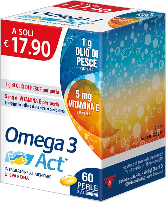 Omega 3 act 1g 60 perle