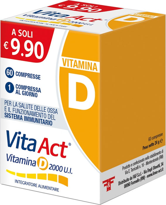 Vita act vitamina d 2000ui 60 compresse