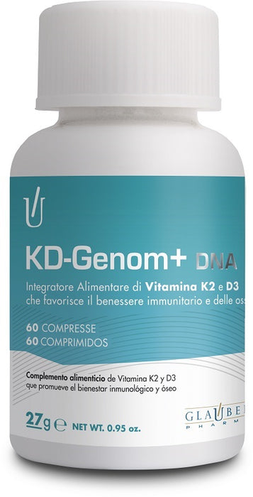 Glauber pharma kd-genom+ dna 60 compresse