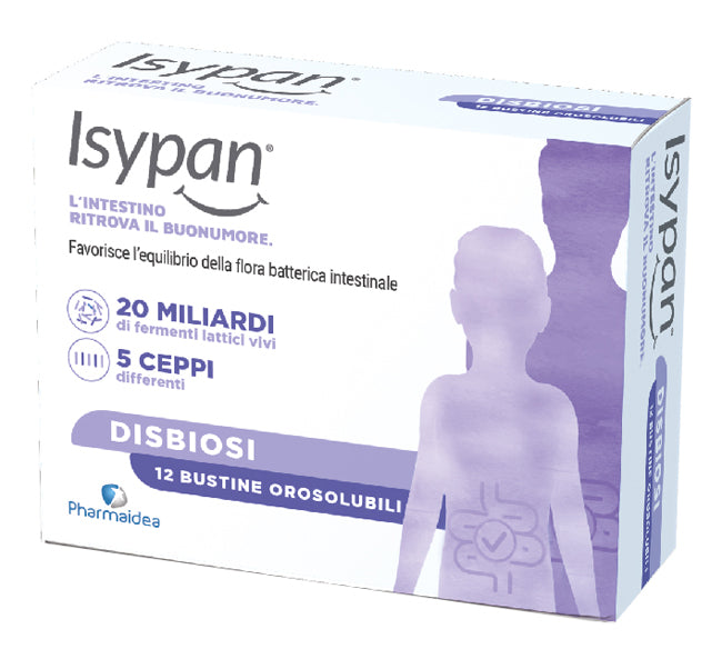 Isypan disbiosi 12 bustine orosolubili