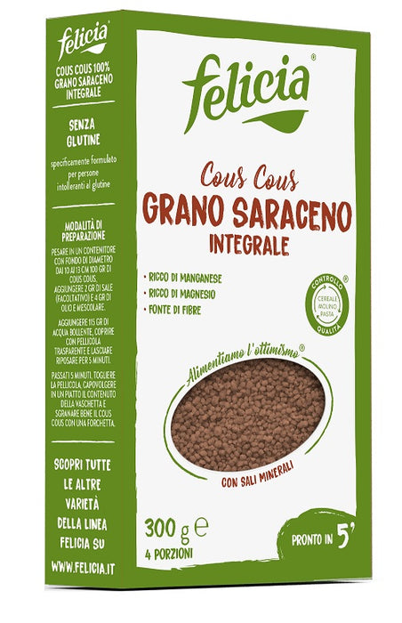 Felicia cous cous grano saraceno integrale 300 g