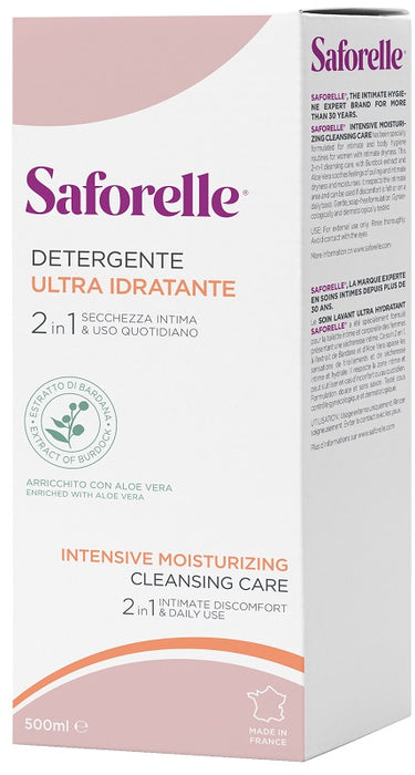 Saforelle detergente ultra idratante 500 ml