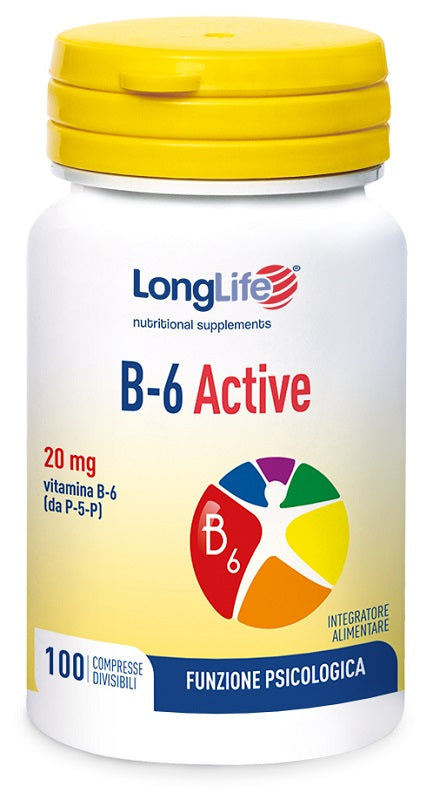 Longlife b6 active 100 compresse divisibili