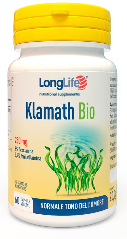 Longlife klamath bio 60 capsule vegetali
