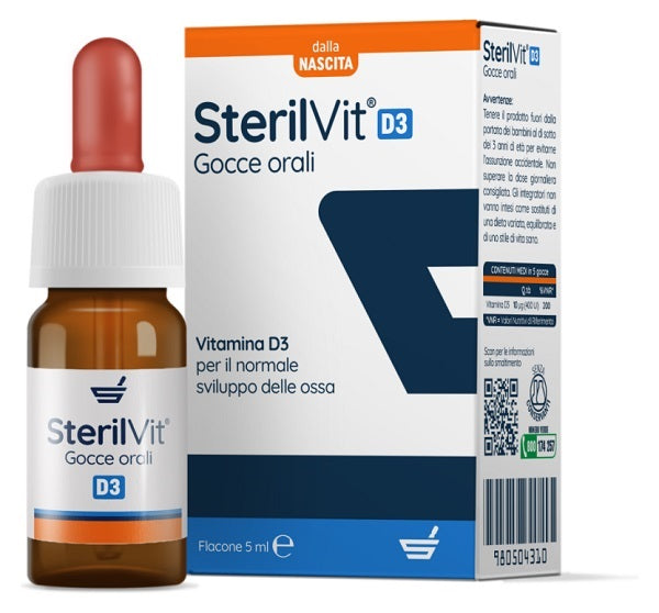 Sterilvit d3 gocce 5ml