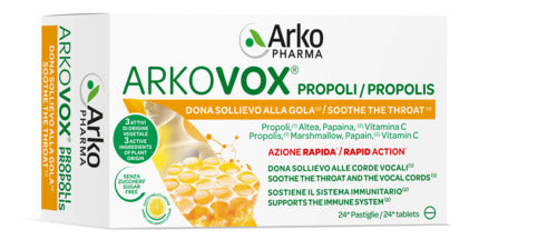 Arkovox propoli miele/limone 24 compresse