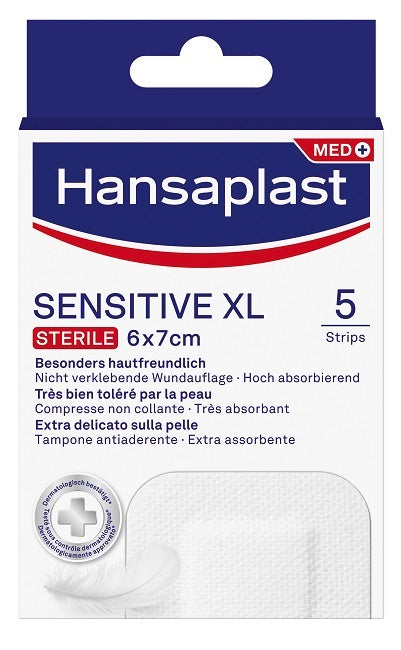 Cerotto hansaplast sensitive xl 5 pezzi