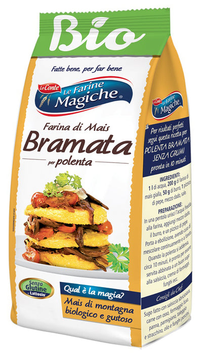Ipafood le farine magiche farina di mais gialla bramata per polenta 400 g