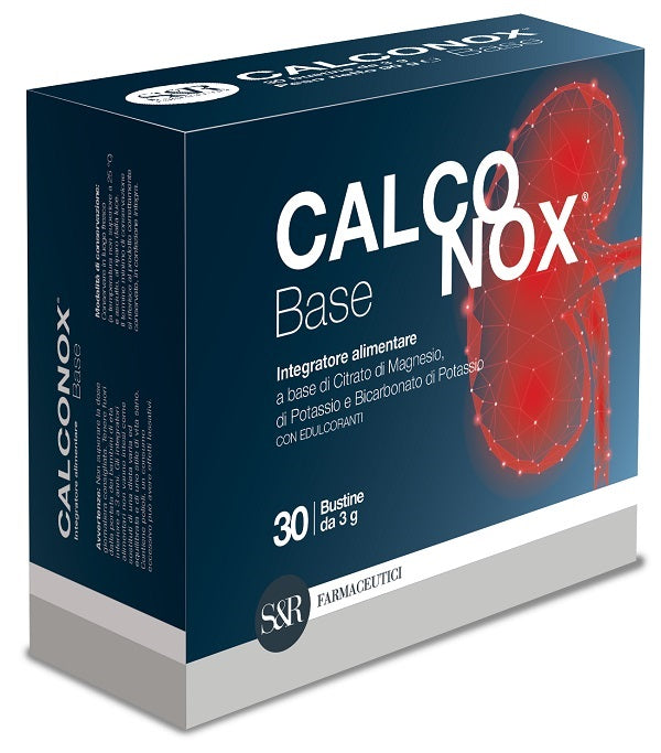 Calconox base 30 bustine 3 g gusto arancia